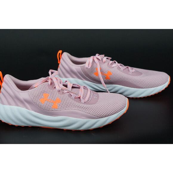 Under Armour Charged Will Running Sneakers Trainers Size 9.5 New Pink - Picture 7 of 9